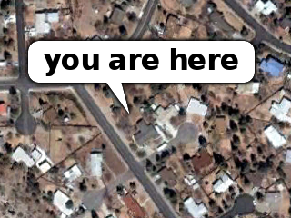 you are here