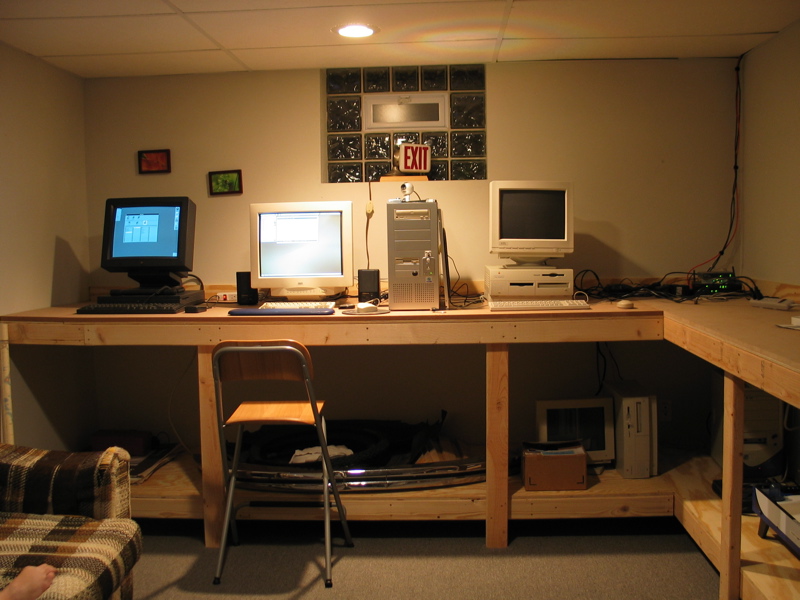 basement workbench -