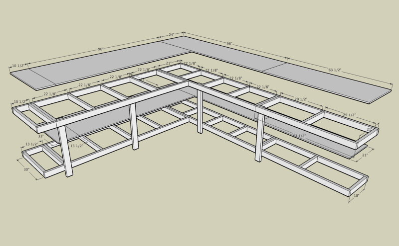 How To Build A Garage Work Bench photos