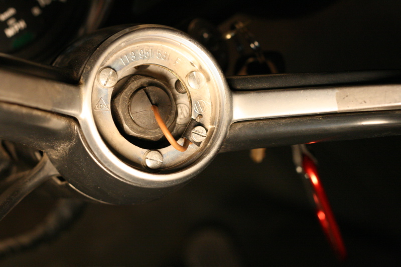 beetle repair - fixing the horn wiring 1967 diagram vw beetle ignition 