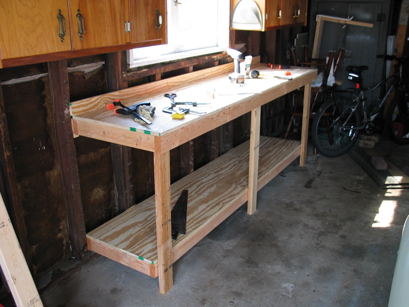 garage workbench -