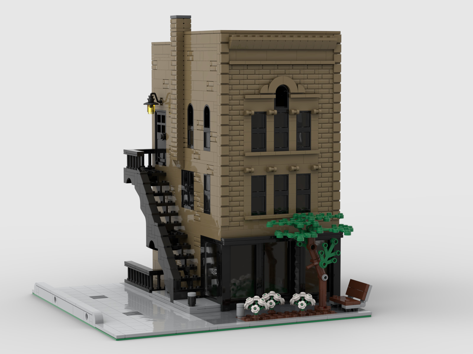Model render in stud.io
