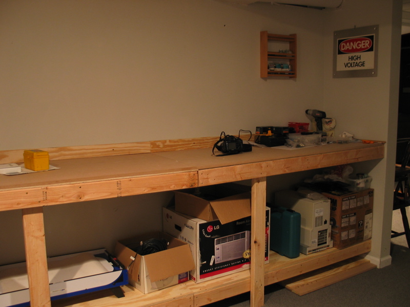 basement workbench